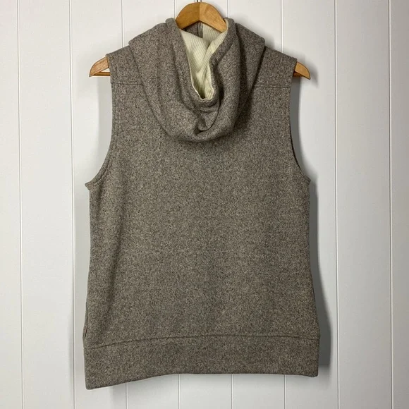 Burton DryRide WB Starr Tan Grey Vest With Hood - Picture 4 of 8